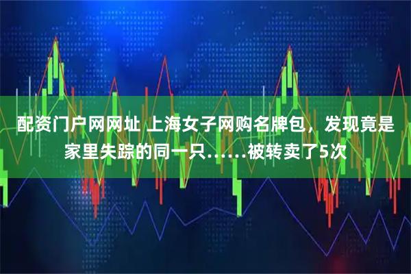 配资门户网网址 上海女子网购名牌包，发现竟是家里失踪的同一只……被转卖了5次